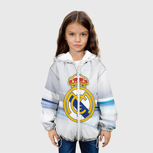 Детские куртки с капюшоном Реал Мадрид