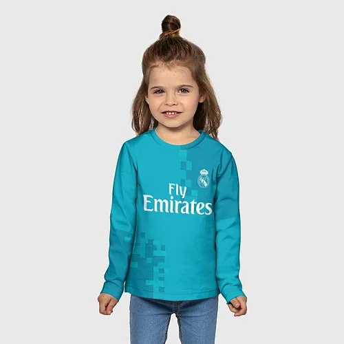Детские 3D-лонгсливы Реал Мадрид