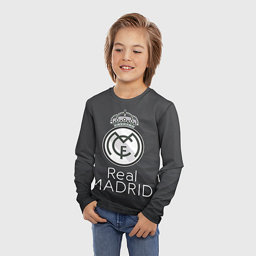 Детские футболки с рукавом Реал Мадрид