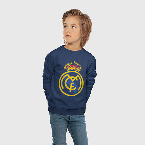 Детские хлопковые свитшоты Реал Мадрид