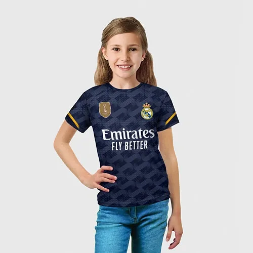 Детские 3D-футболки Реал Мадрид