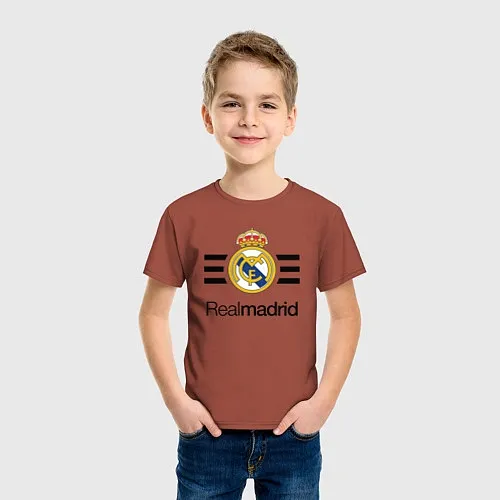 Детские хлопковые футболки Реал Мадрид