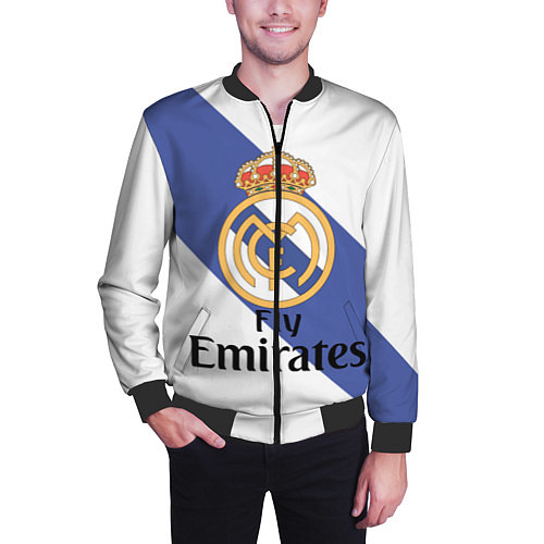 Мужские куртки-бомберы Реал Мадрид