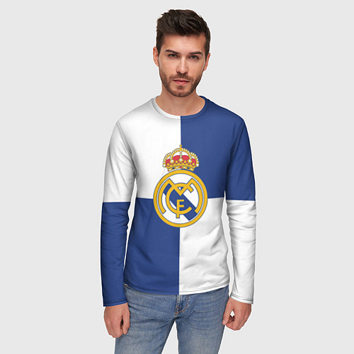Мужские 3D-лонгсливы Реал Мадрид