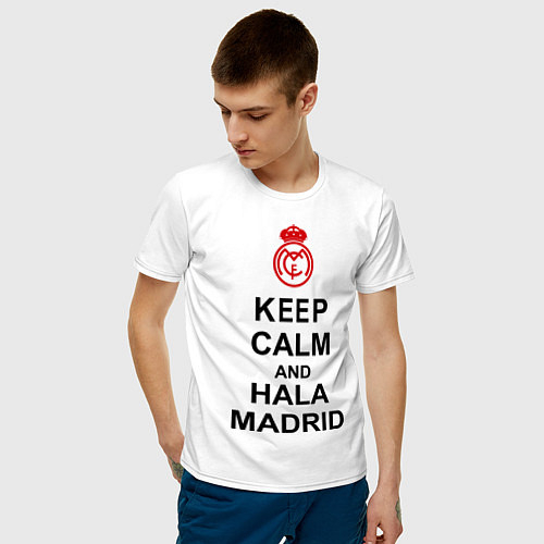 Мужские хлопковые футболки Реал Мадрид