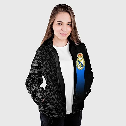 Женские демисезонные куртки Реал Мадрид