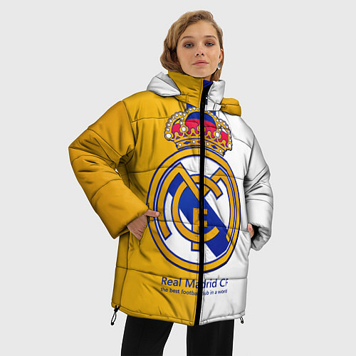 Женские куртки с капюшоном Реал Мадрид