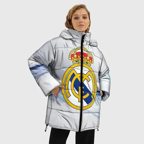Женские куртки с капюшоном Реал Мадрид