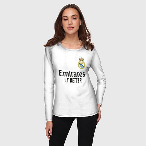 Женские футболки с рукавом Реал Мадрид