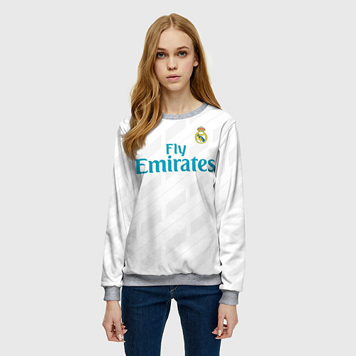 Женские Свитшоты полноцветные Реал Мадрид