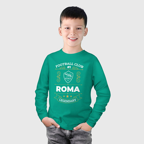 Детские хлопковые лонгсливы Рома
