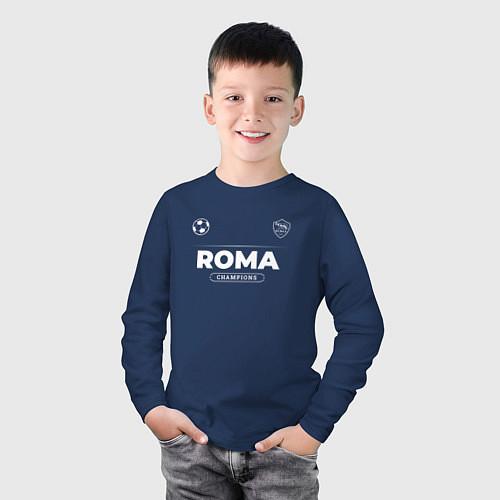 Детские футболки с рукавом Рома