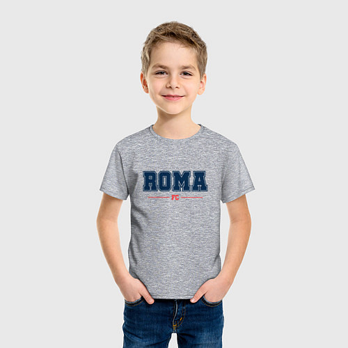 Детские хлопковые футболки Рома