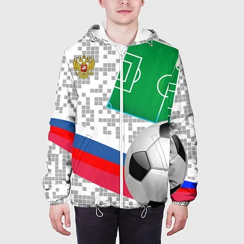 Мужские куртки с капюшоном Сборная России