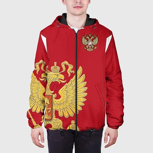Мужские куртки с капюшоном Сборная России