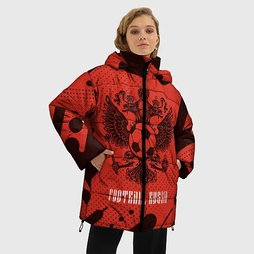 Женские куртки с капюшоном Сборная России