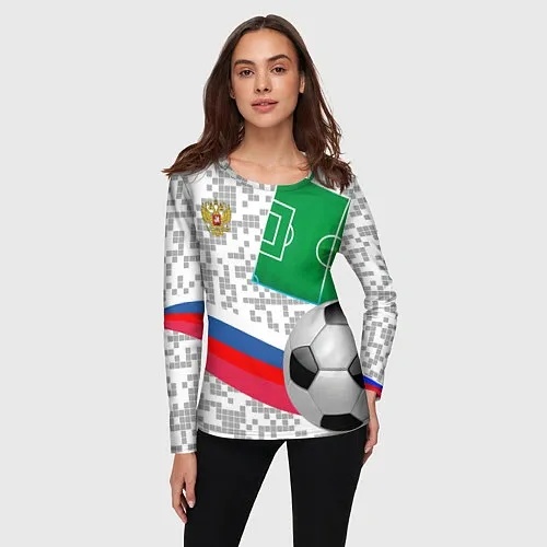 Женские футболки с рукавом Сборная России