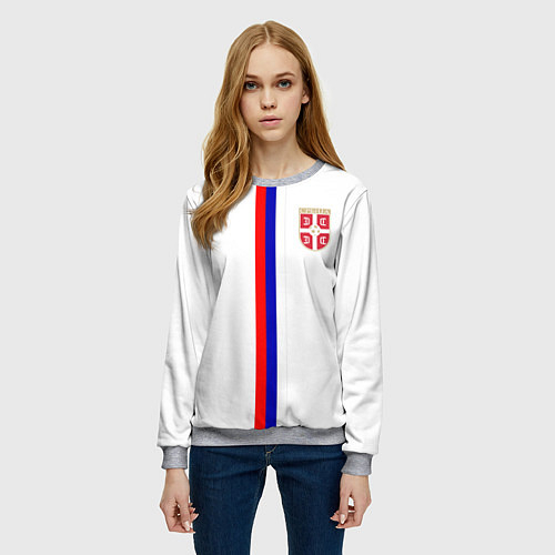 Женские свитшоты Сборная Сербии