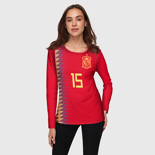 Женские футболки с рукавом Сборная Испании