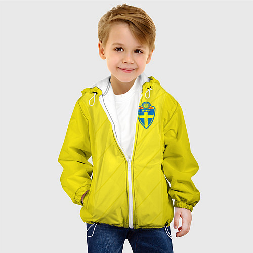 Детские демисезонные куртки Сборная Швеции