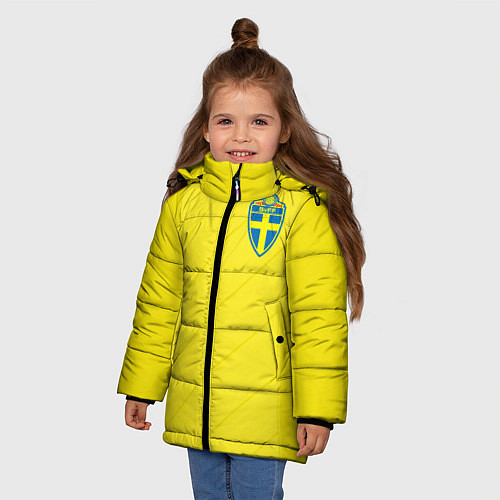 Детские зимние куртки Сборная Швеции
