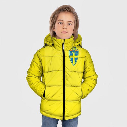 Детские куртки с капюшоном Сборная Швеции