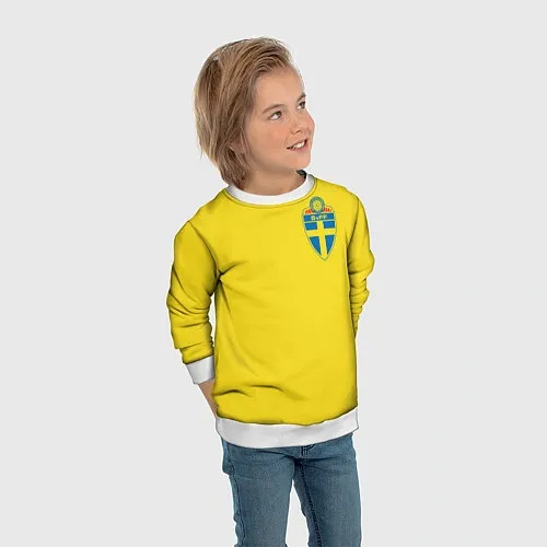 Детские 3D-свитшоты Сборная Швеции
