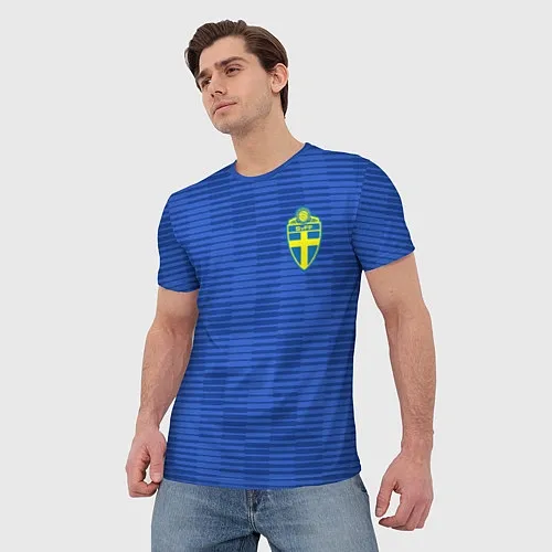Мужские 3D-футболки Сборная Швеции