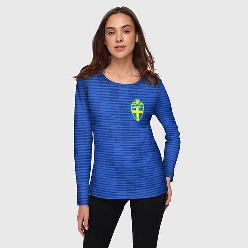 Женские футболки с рукавом Сборная Швеции