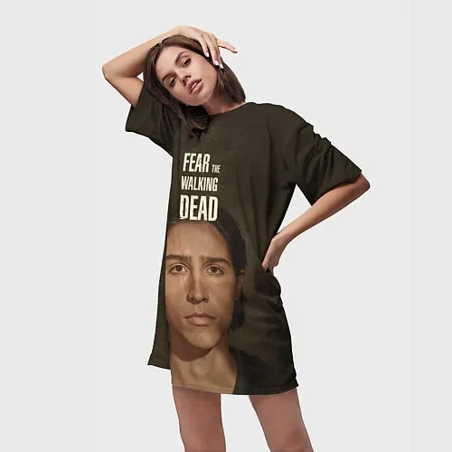 Женские 3D-футболки Бойтесь ходячих мертвецов