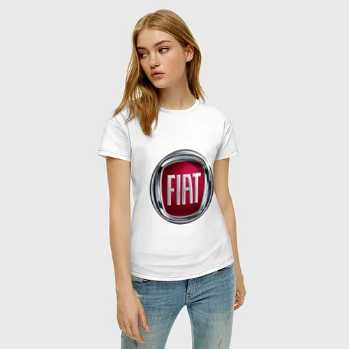 Женские хлопковые футболки Фиат