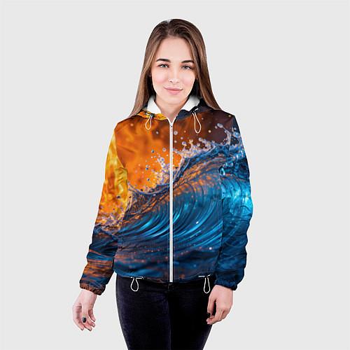 Женские куртки с капюшоном для пожарного