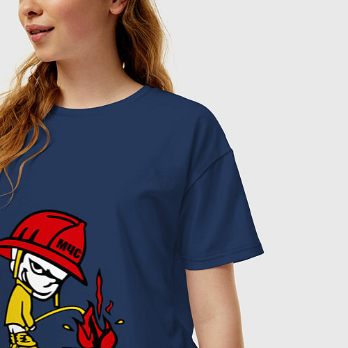 Женские футболки для пожарного