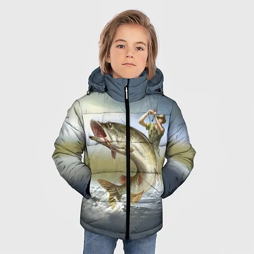Детские зимние куртки для рыбалки