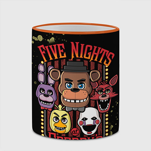 Кружки цветные Five Nights At Freddy's