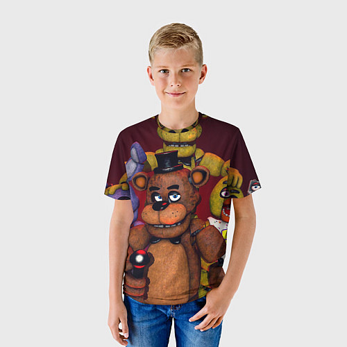 Детские 3D-футболки Five Nights At Freddy's