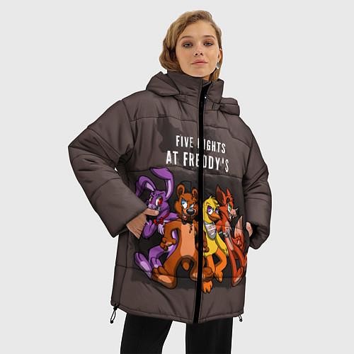Женские куртки с капюшоном Five Nights At Freddy's