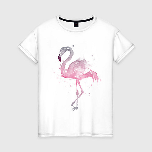 Мерч с изображением фламинго