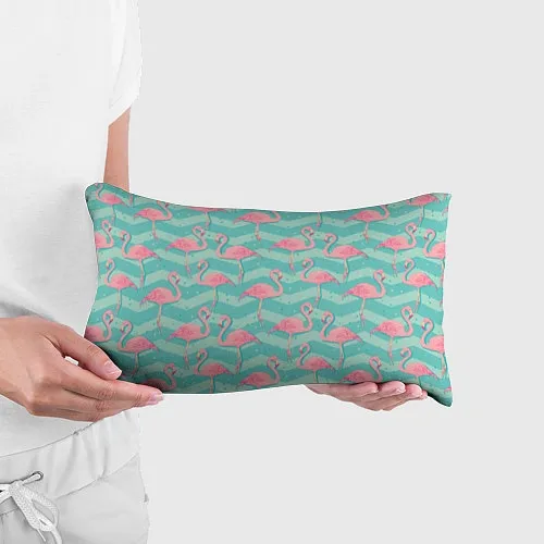Подушки с фламинго