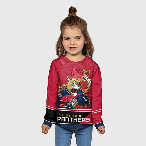 Детские футболки с рукавом Флорида Пантерз