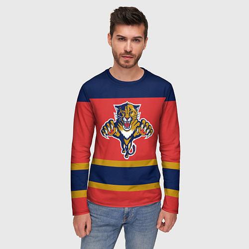 Мужские футболки с рукавом Флорида Пантерз