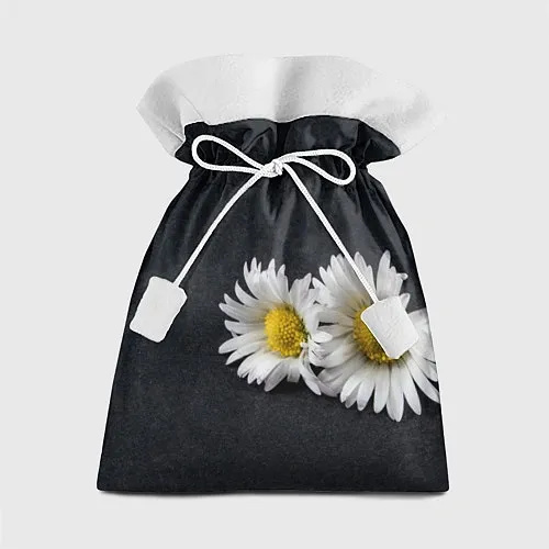 Мешки подарочные с цветами