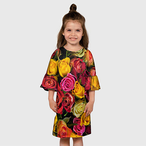 Детские туники с цветами