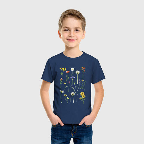 Детские футболки с цветами