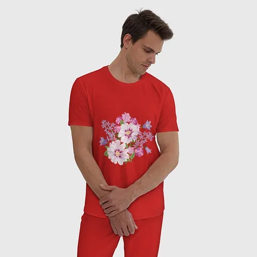 Мужские пижамы с цветами
