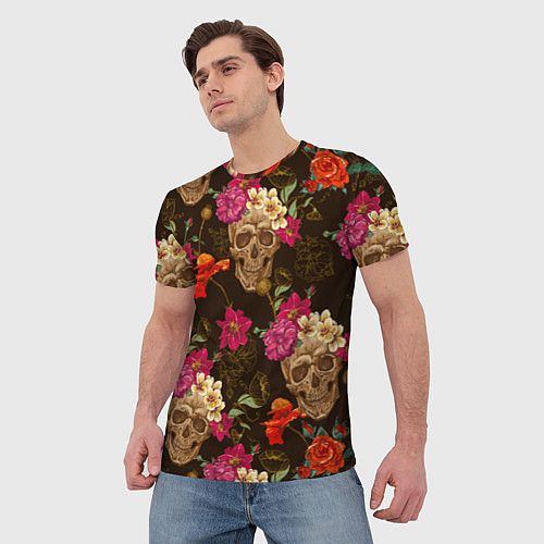 Мужские футболки с цветами