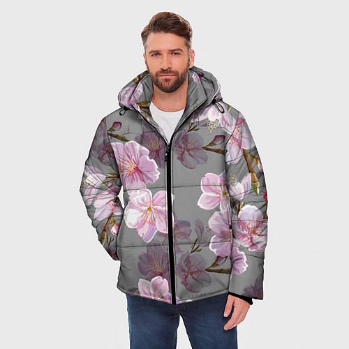 Куртки с капюшоном с цветами