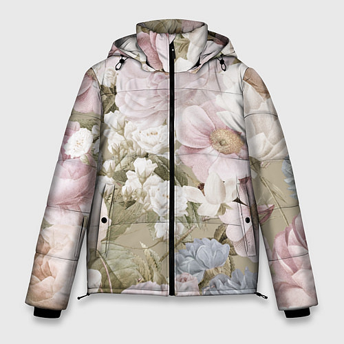 Куртки с капюшоном с цветами