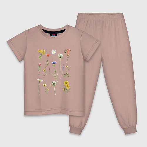 Пижамы с цветами