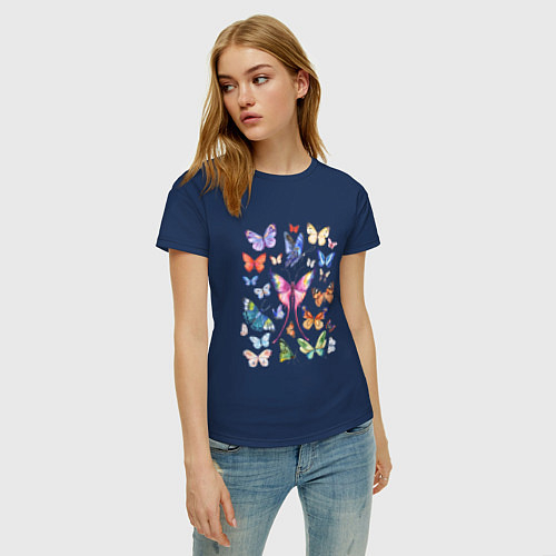 Женские футболки с цветами